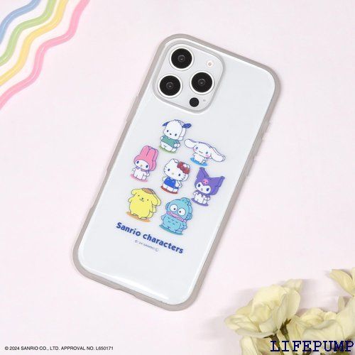グルマンディーズ サンリオキャラクターズ IIIIfit Clear iPhone16 Pro