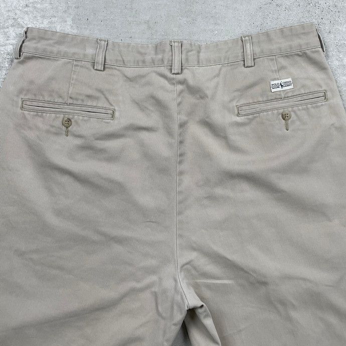90年代 Polo Ralph Lauren ポロラルフローレン 2タック チノパンツ