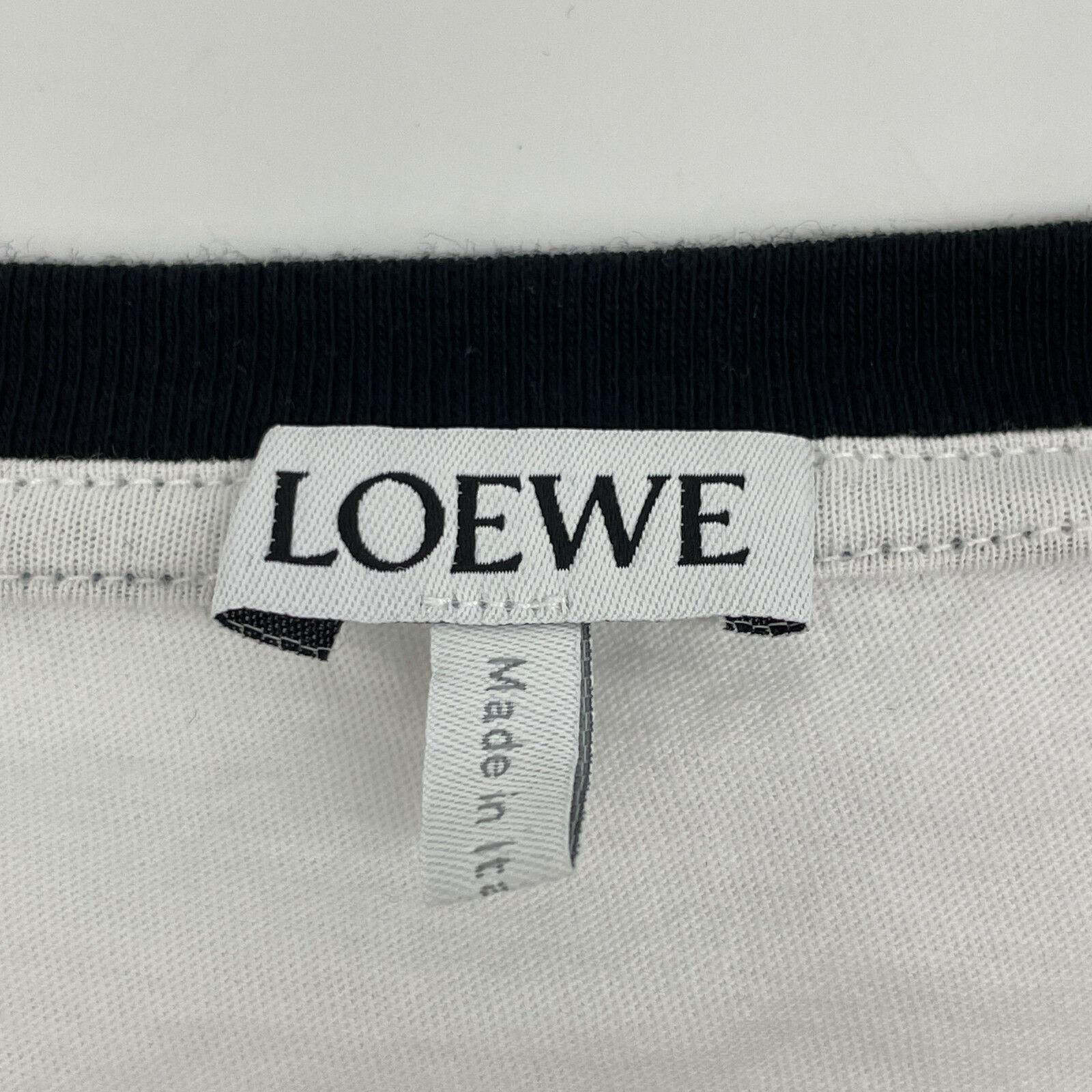 LOEWE ロエベ S359Y22X28 22SS アナグラムトリムTシャツ S