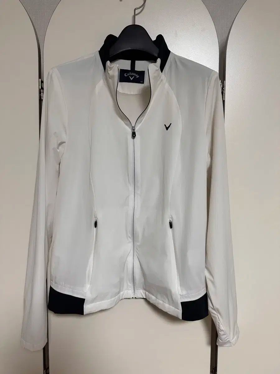 Callaway キャロウェイ レディース ウィンドブレーカー 裏地 メッシュ 90 ホワイト かなり クリーン