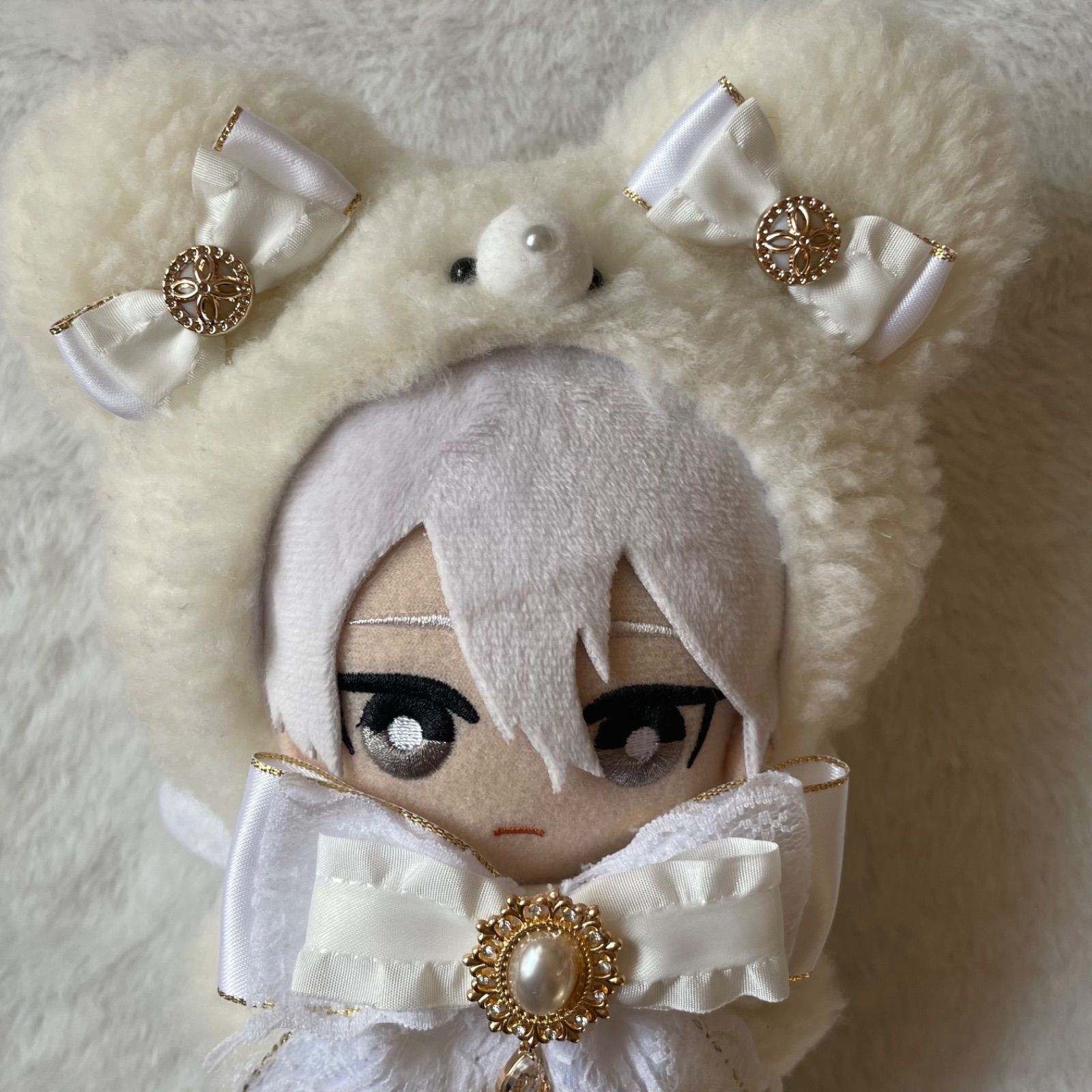 ぬい服 ♡ 16cm ♡ 着ぐるみ ♡ h26 ぬい服 おすわりぬい服 16cm 着ぐるみ - メルカリ