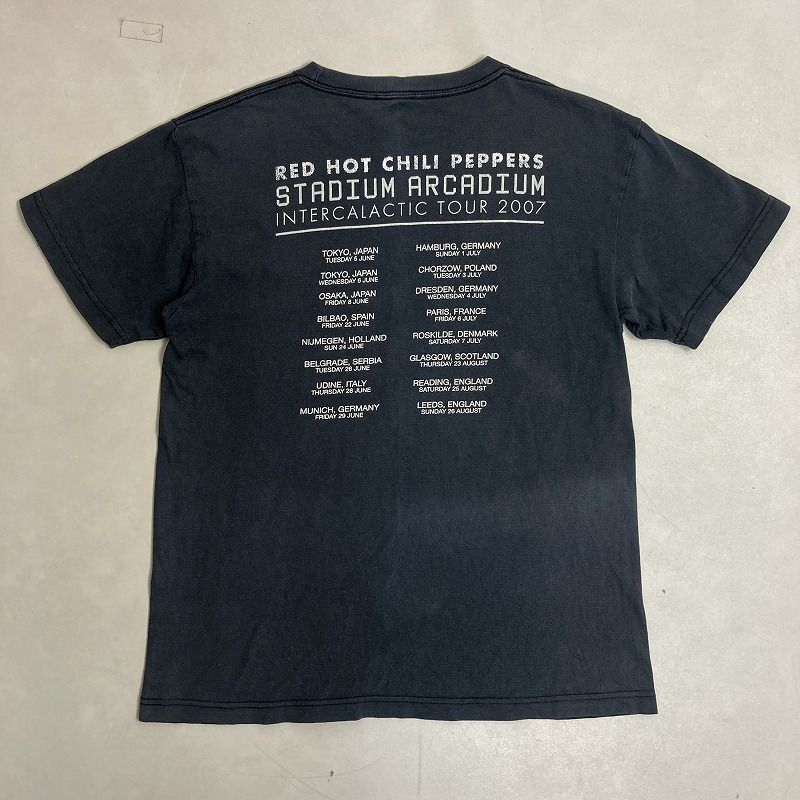レッチリ　2007年Stadium Arcadiumツアー　Tシャツ Yahoo!オークション - RED HOT CHILLI PEPPERS 2007 東京ドーム