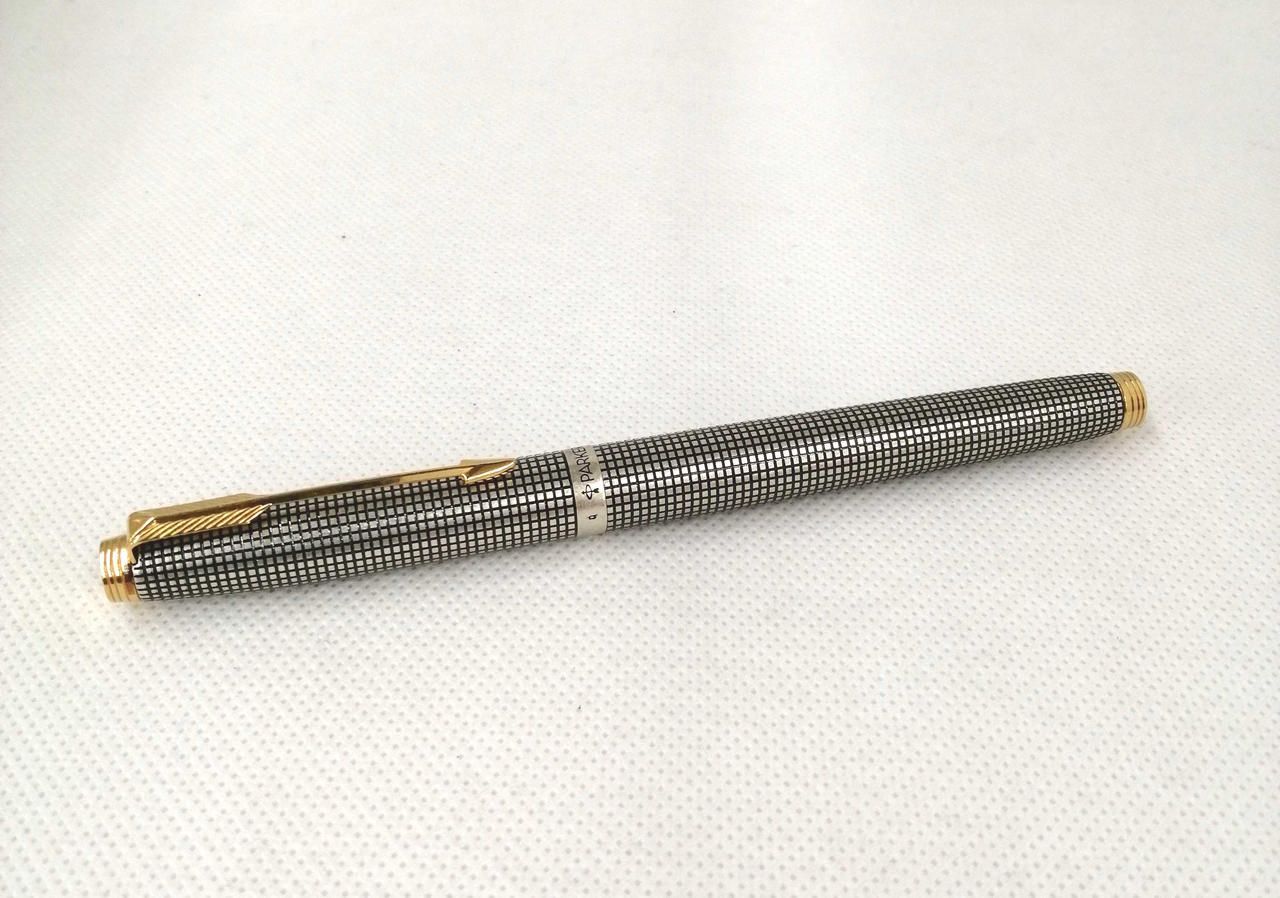 PARKER 万年筆 パーカー シルバー STERLING925 ペン先14K585 PARKER Fountain Pen Silver Sterling 925 14K 585 Nib
