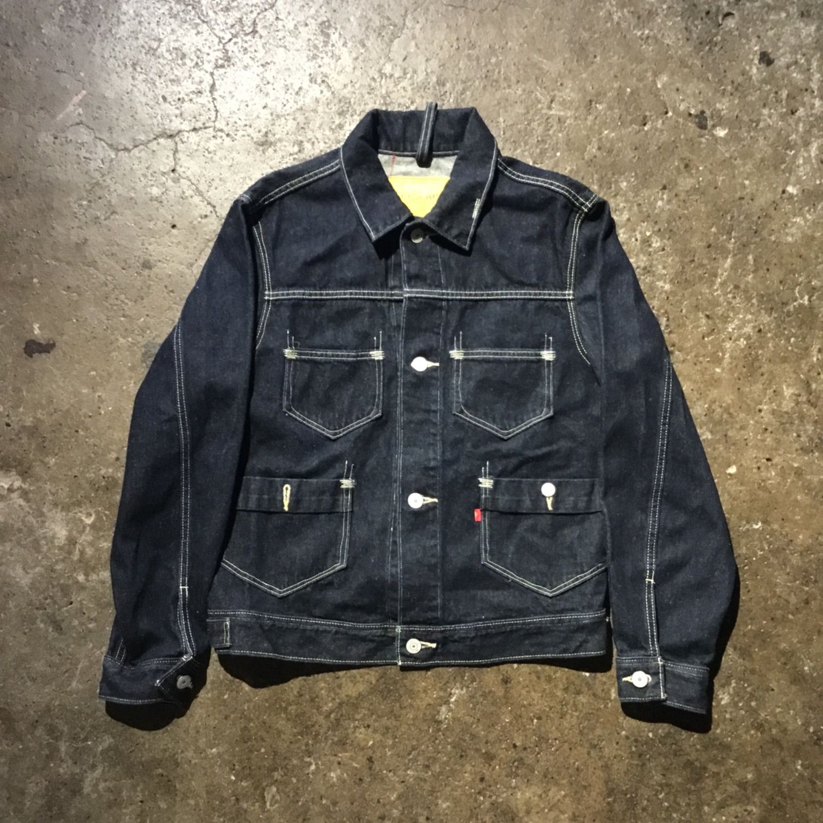 Levis RED リーバイス レッド マルチポケット トラッカー デニム ジャケット DENIM JACKET インディゴ Gジャン A0142-0000 S
