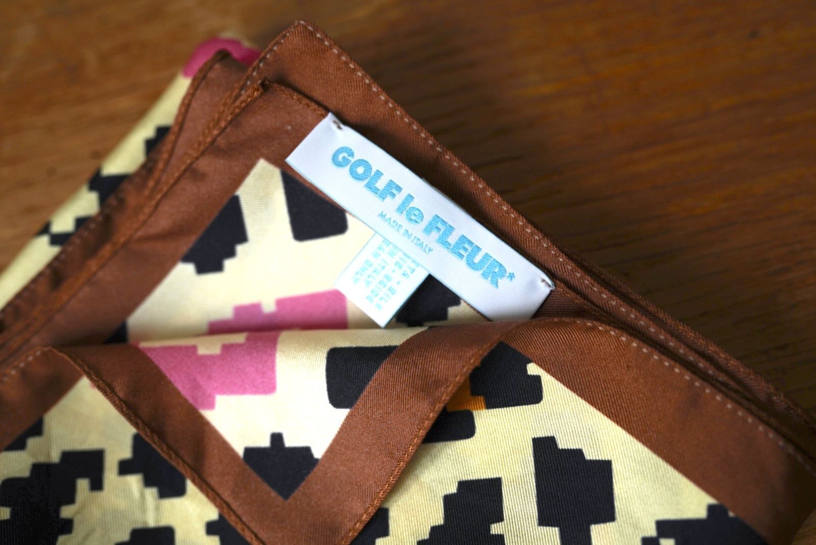 golf le fleur golf wang マルチカラー　スカーフ　シルク golf le fleur golf wang マルチカラー スカーフ シルク - メルカリ