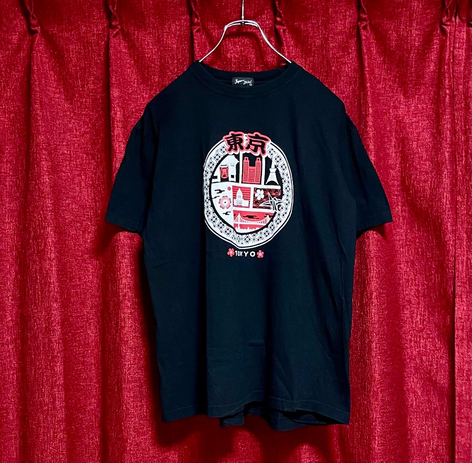 Tシャツ 古着 80s Accord アコード 総柄 スーベニア L お土産 Tシャツ 古着 80s Accord アコード 総柄 スーベニア L お土産