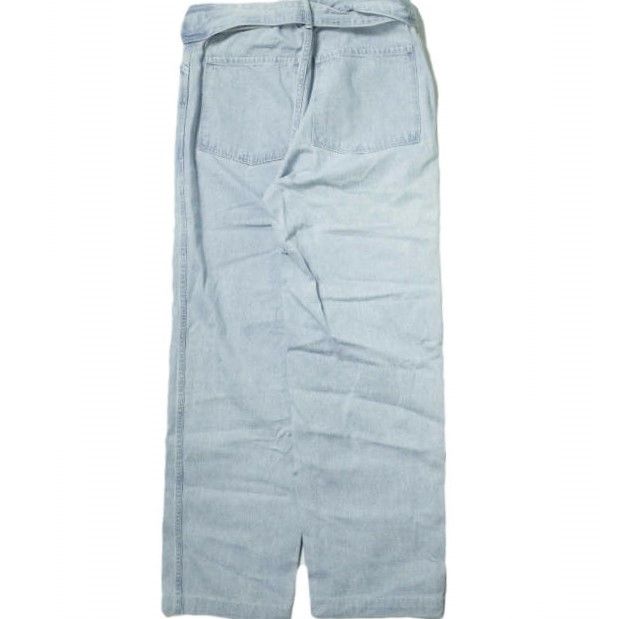 COMOLI コモリ 日本製 BELTED DENIM PANTS ベルテッドデニムパンツ 15F