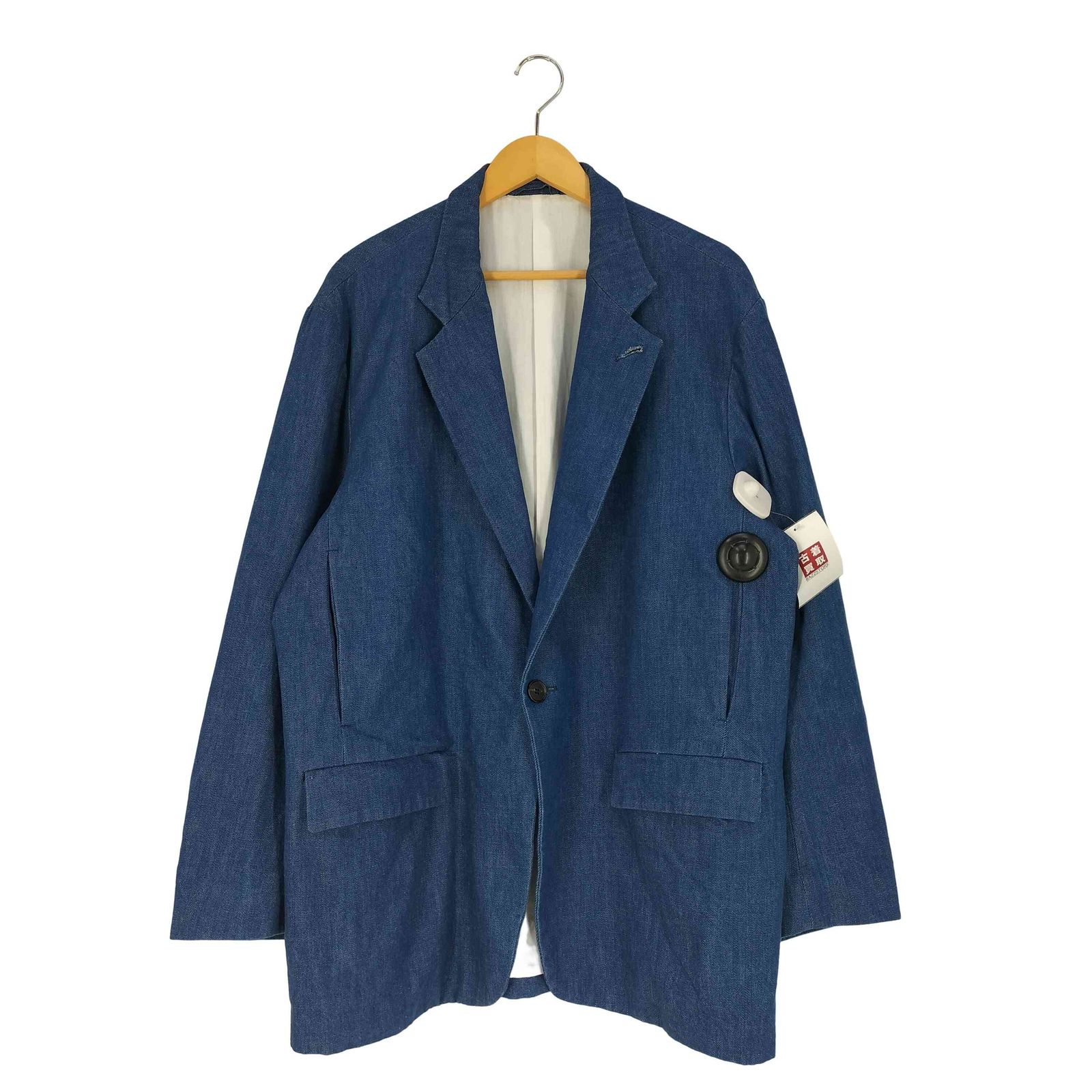 アンユーズド UNUSED BIG JACKET デニム ビッグジャケット テーラードジャケット メンズ JPN：3 