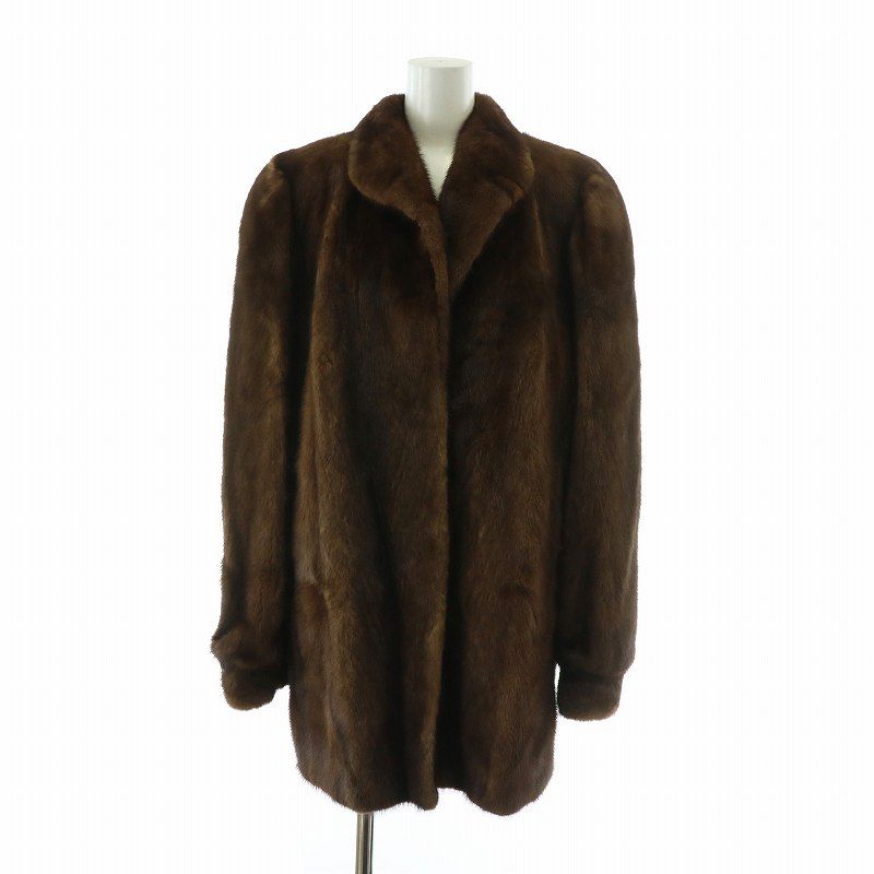 ☆Belle Vison/ベルビジョン サガミンク ファーコート 11/レディースM