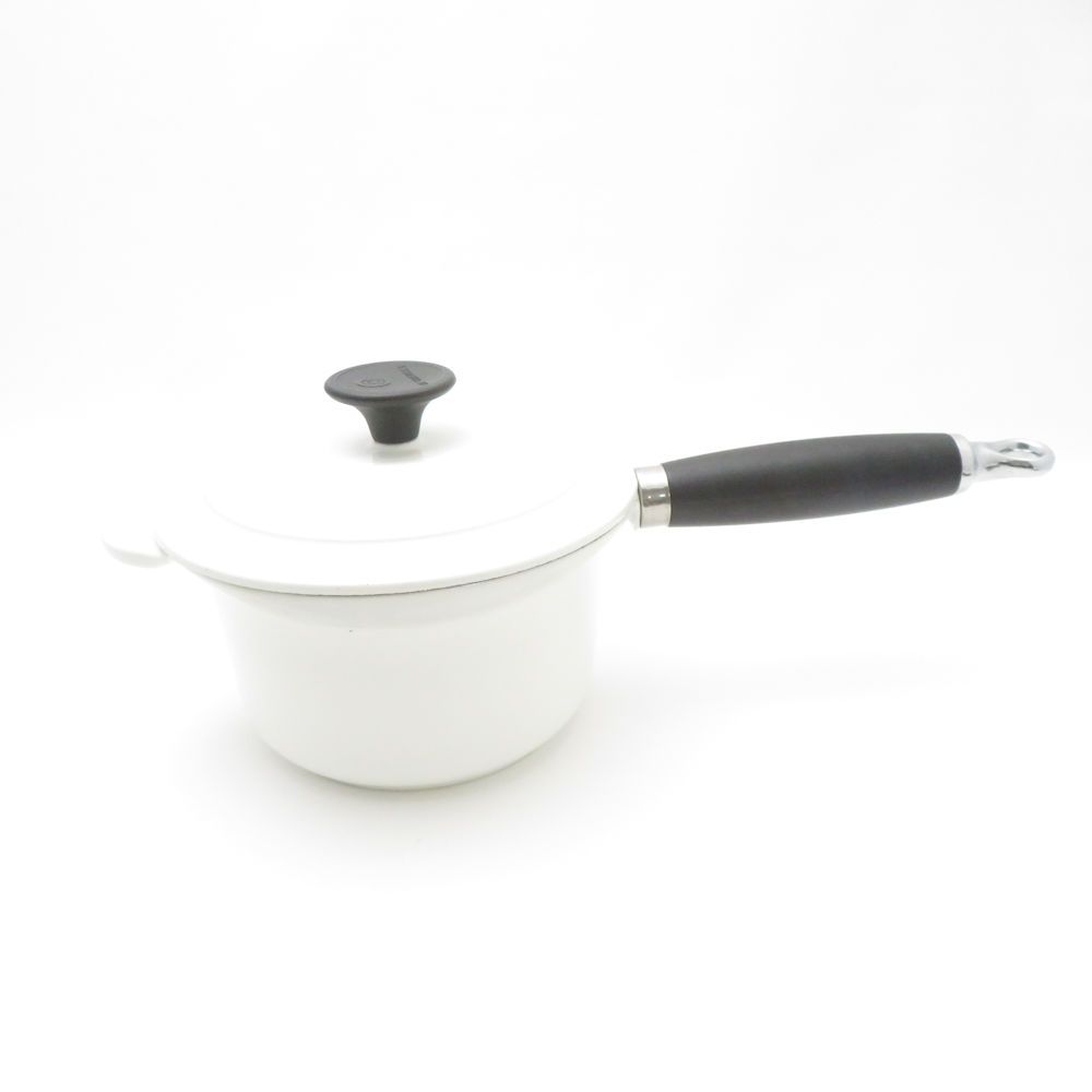Le Creuset ルクルーゼ ソースパン 片手鍋 16cm フェノールハンドル ホーロー 琺瑯 SC8876K1