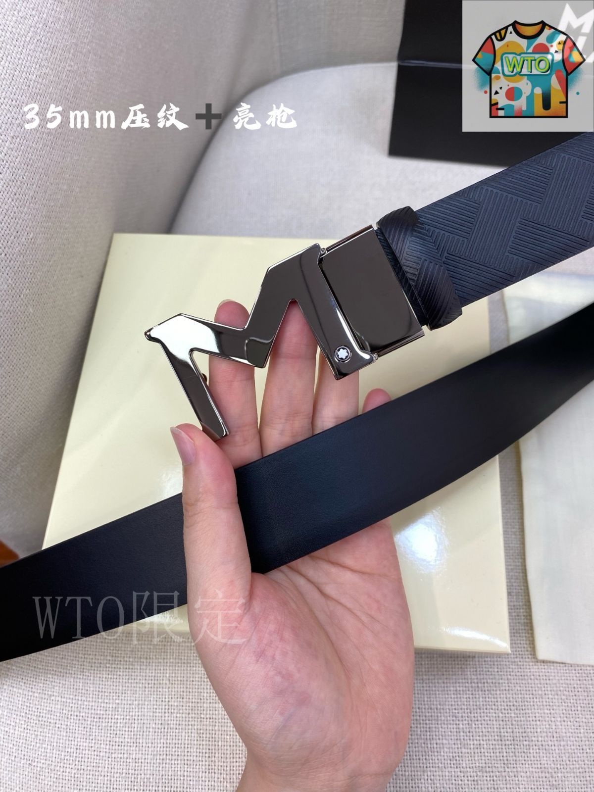 今日特価】Montblanc モンブラン メンズベルト-2 - メルカリ