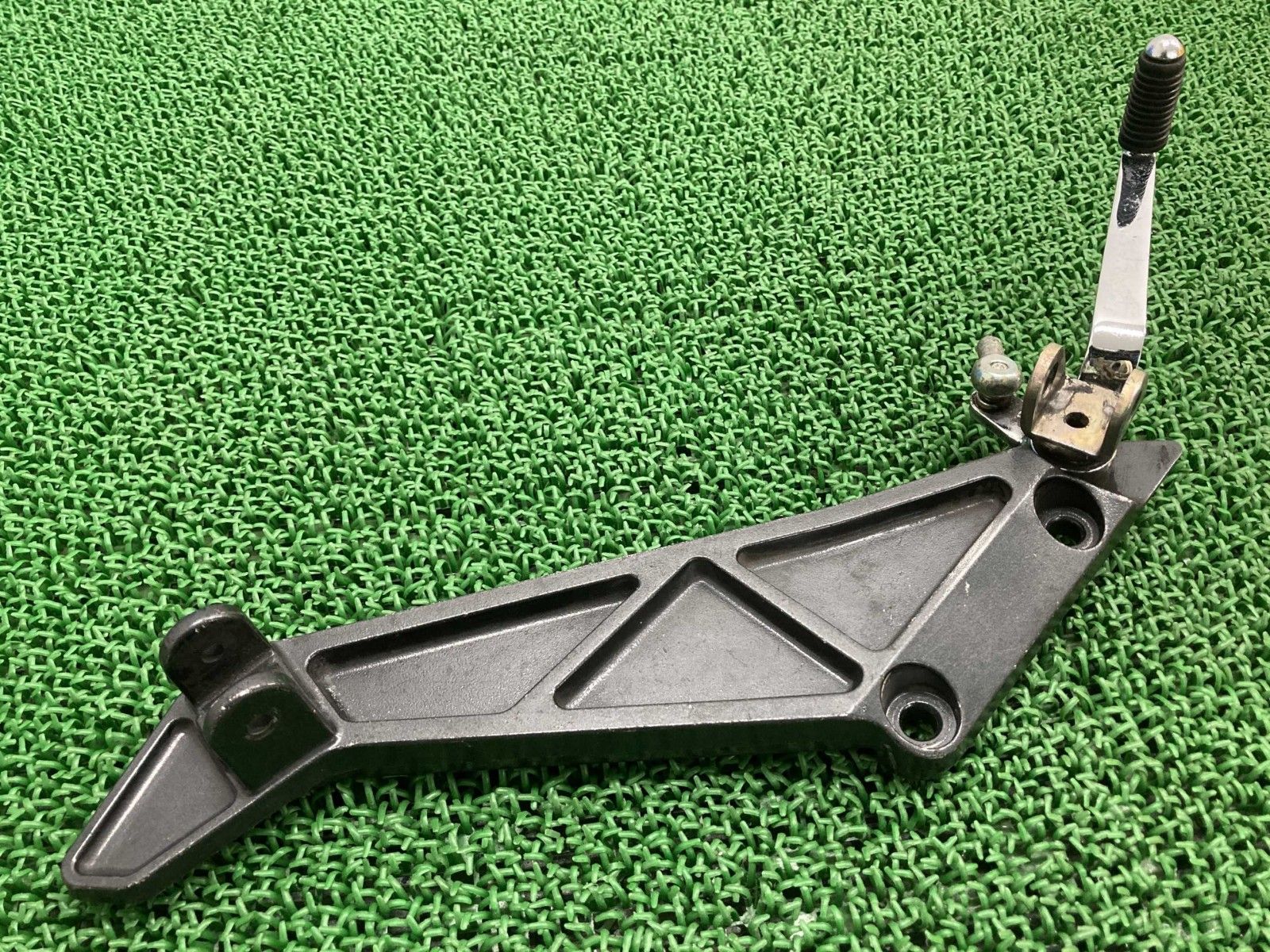 ZRX400 ステッププレート 左 1677 カワサキ 純正 バイク 部品 ZR400E 前期 シフトペダル 曲がり無し 品薄 車検 Genuine qN