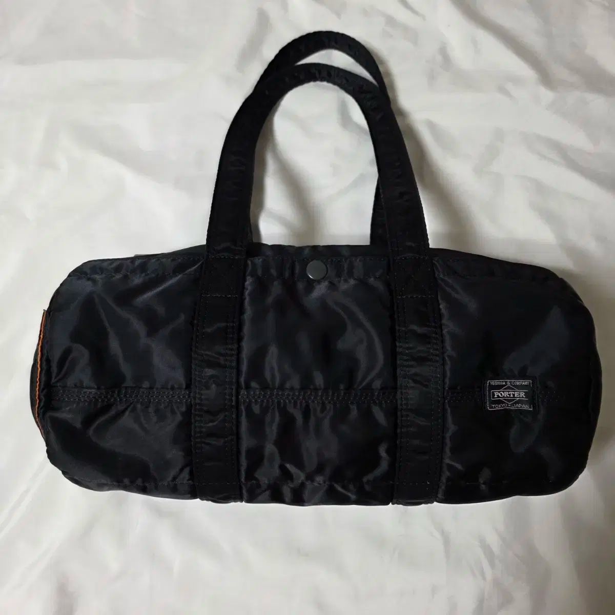 美品ポータータンカー　ダッフルバッグＬ　ブラック 極美品】porter タンカー ダッフルバッグ L ブラック ボストン