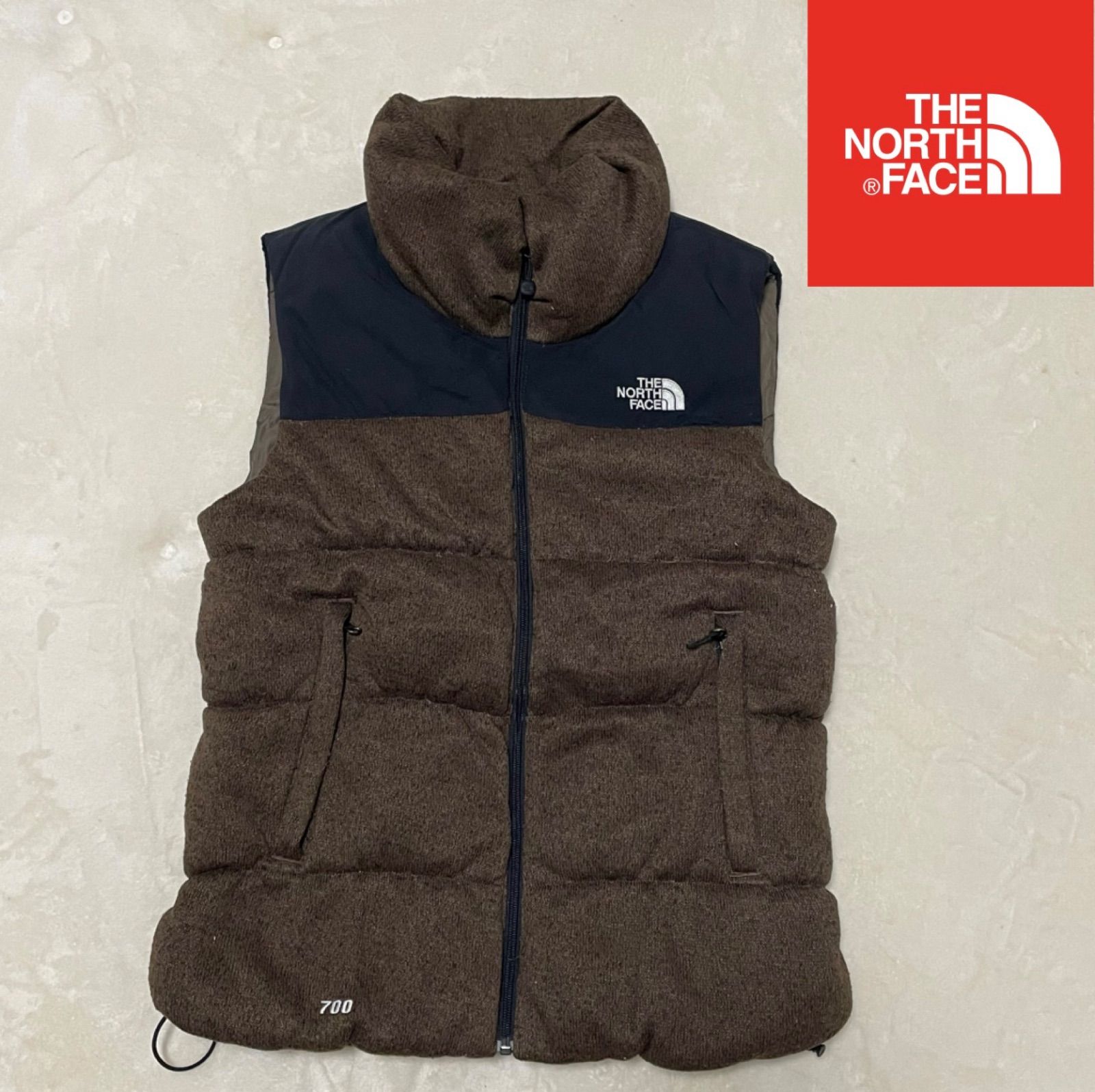 大特価】THE NORTH FACE ノースフェイス ニットダウンベストジャケット