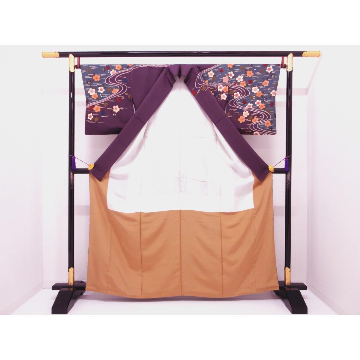 訪問着 花井幸子 友禅加工 刺繍入り