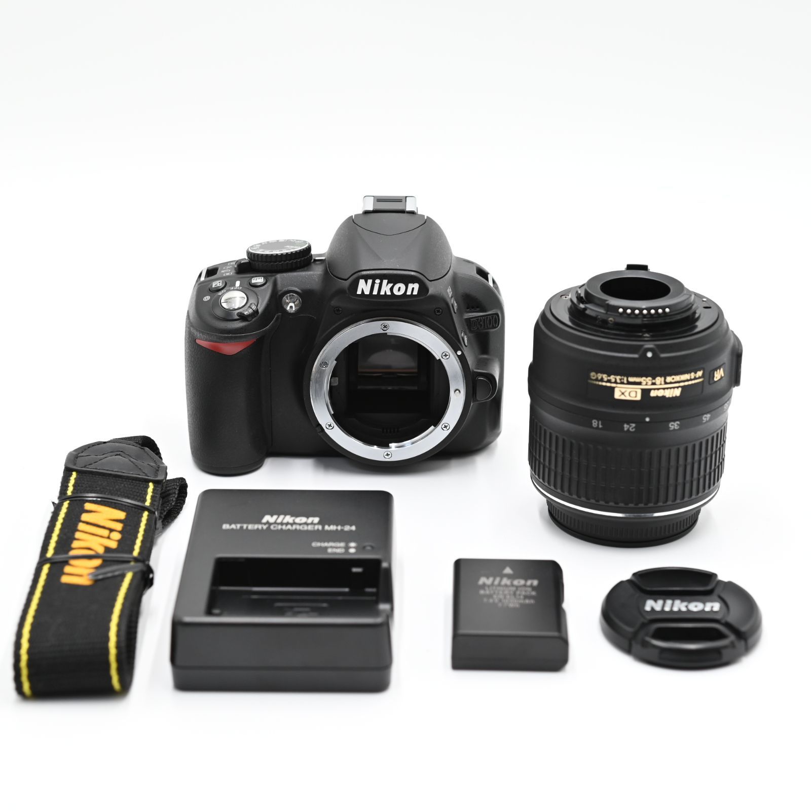 極上品】ショット数926枚 Nikon ニコン デジタル一眼レフカメラ D3100 レンズキット D3100LK #664  メルカリ