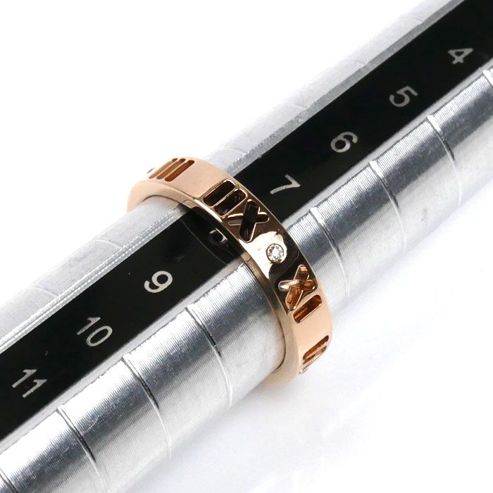 TIFFANY&Co. ティファニー K18PG ピンクゴールド ピアスド アトラス 4P  