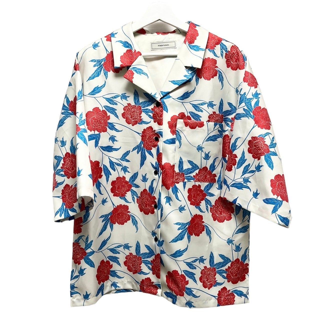 FUMIE TANAKA フミエタナカ 23SS FT flower half SH 花柄オーバー