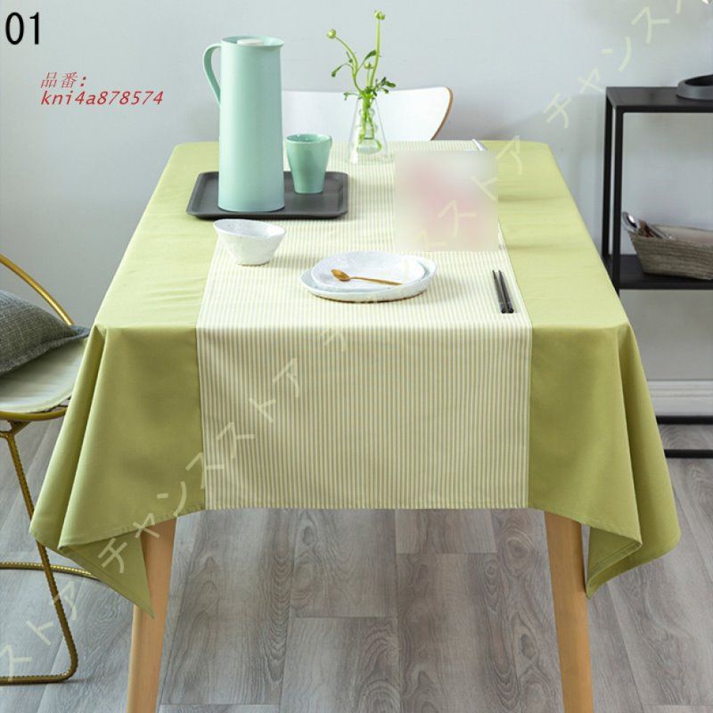 テーブルクロス 北欧 長方形 ホーム装飾 綿麻製 お洒落 家庭用 食卓カバー 業務用 コットンリネン テーブル掛け 花柄 テーブルマット マルチサイズ kni4a878574