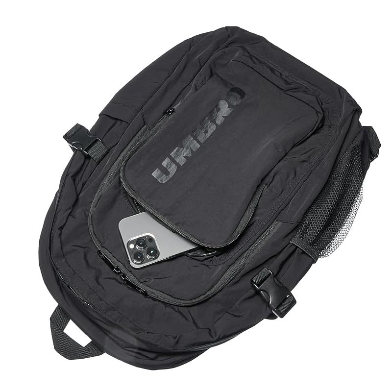 アンブロ] リュック デイパック 柔らかく 軽い ナイロン ロゴ刺繍