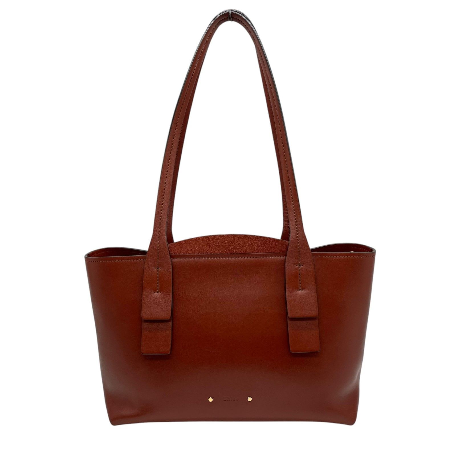 極美品】Chloe クロエ Cトート トートバッグ 肩掛け可能 A4収納 ワン 