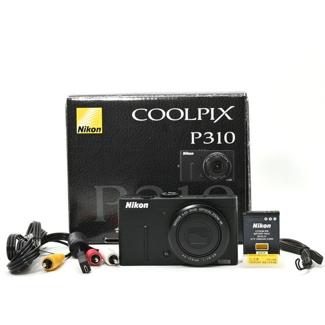 ニコン NIKON COOLPIX P310 ブラック 中古動作品 難あり 難有品