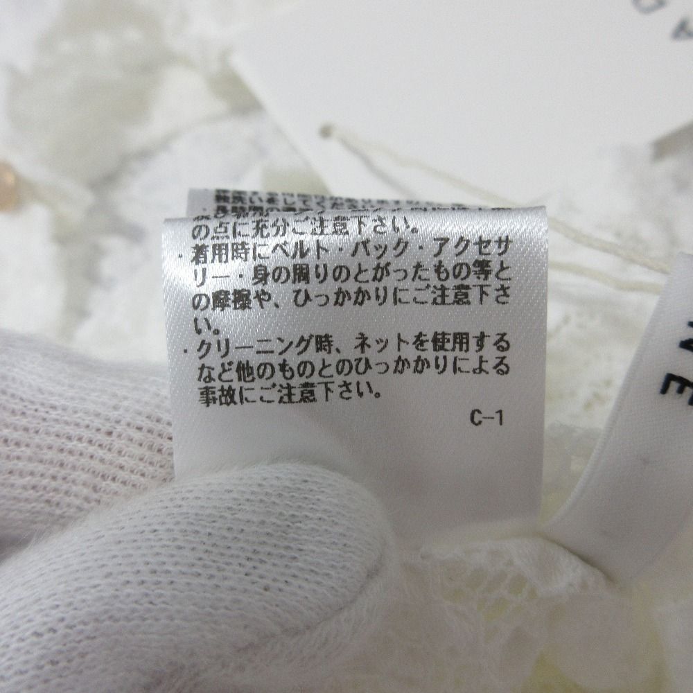 未使用 25SS CADUNE カデュネ レーストップス 長袖 プルオーバー