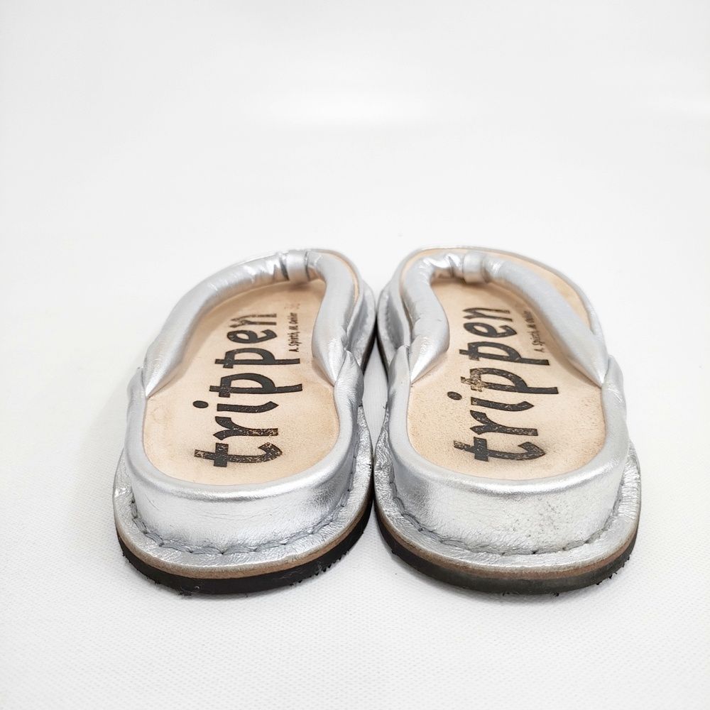 trippen zori 36サイズ 定価26400円 サンダル シルバー