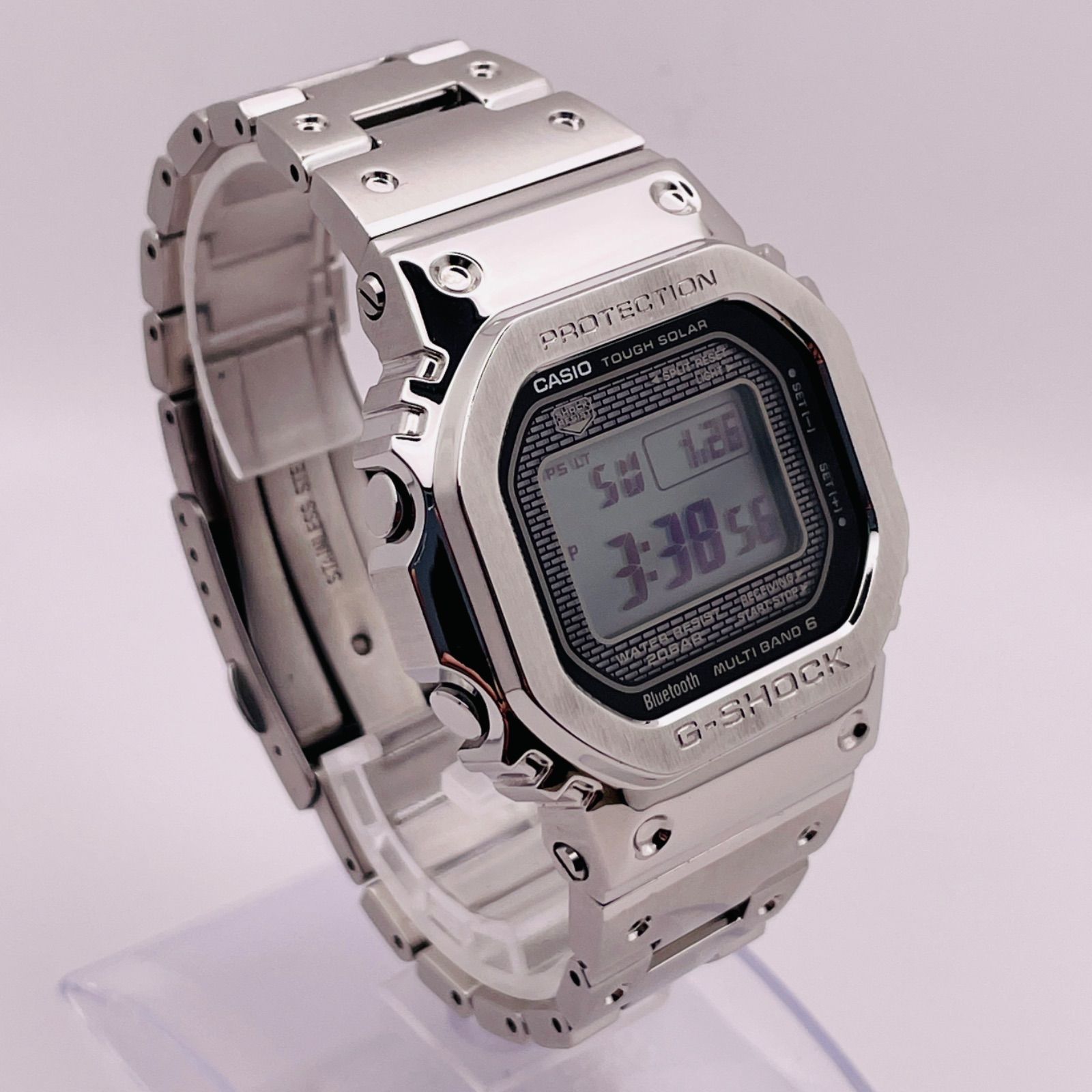 T392）良品 稼動品 CASIO カシオ 電波ソーラー Bluetooth G-SHOCK FULL