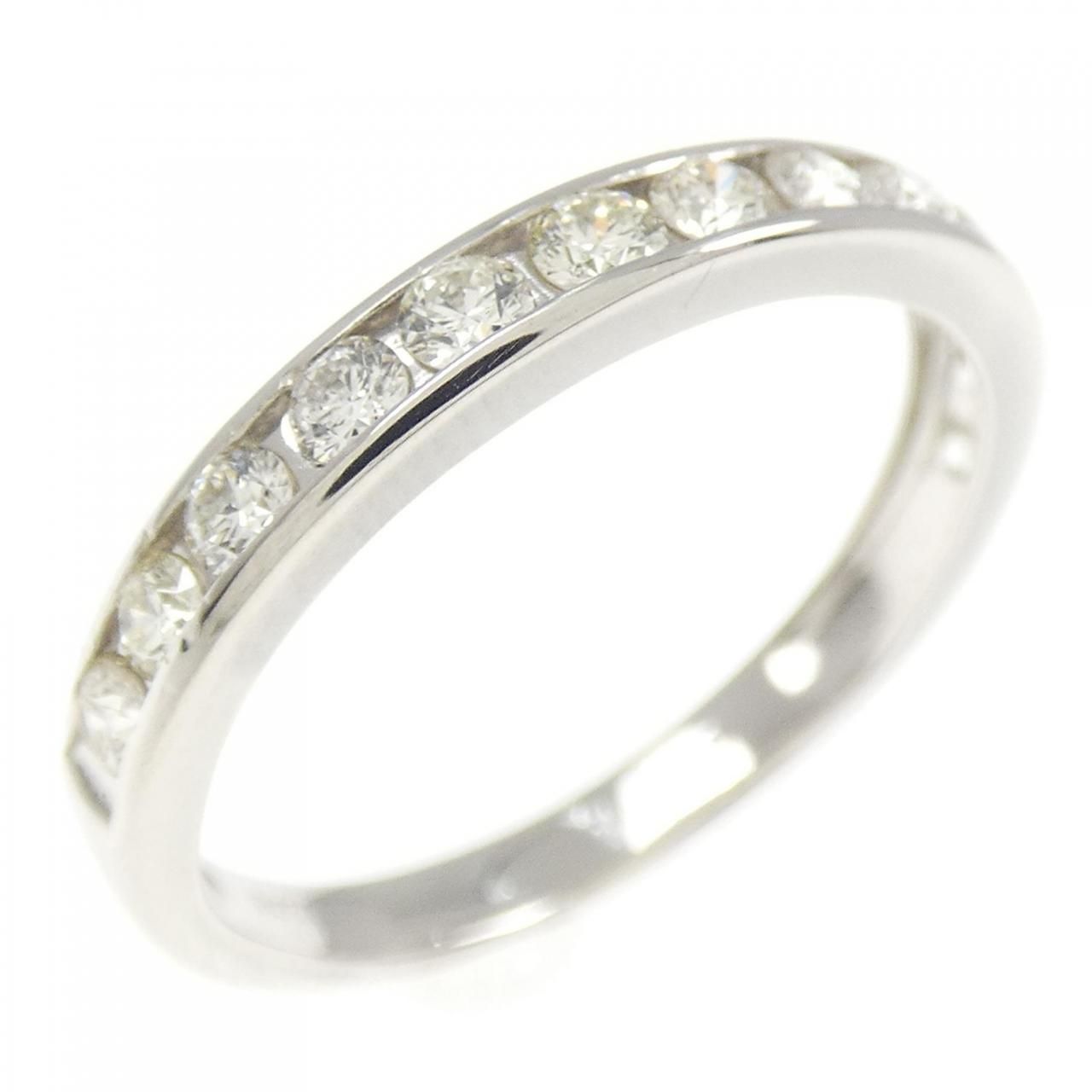 結婚指輪 ダイヤモンド エタニティリング 0.50ct 平打ち マリッジ