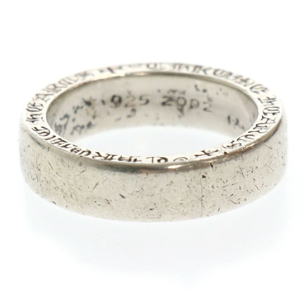 CHROME HEARTS (クロムハーツ) 6mm Spacer Ring プレーン スペーサーリング 19号 シルバー