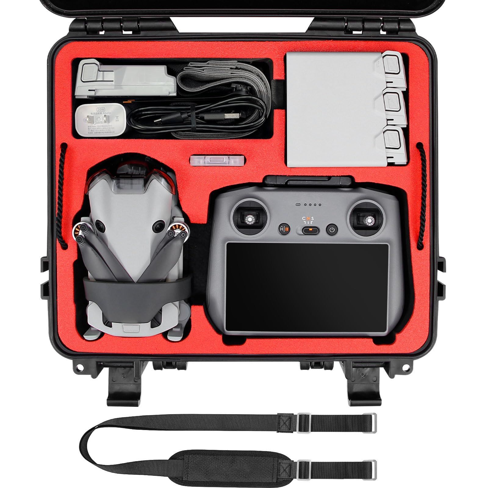 FPVtosky 二層ハードケース DJI Mini 4 Pro/Fly More Combo用 FPVtosky 二層ハードケース DJI Mini 4 Pro/Fly More Combo用