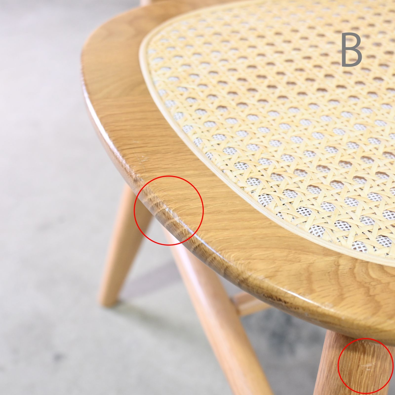 ○ IDEE CONVENTO CHAIR Natural イデー ラタン コンベントチェア 椅子 
