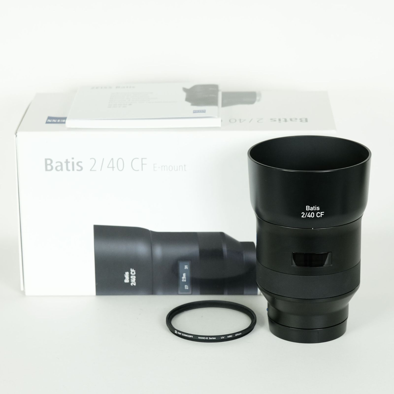 ｜フィルター付 Carl Zeiss Batis 2 40 CF ソニーE用 ソニーEマウント