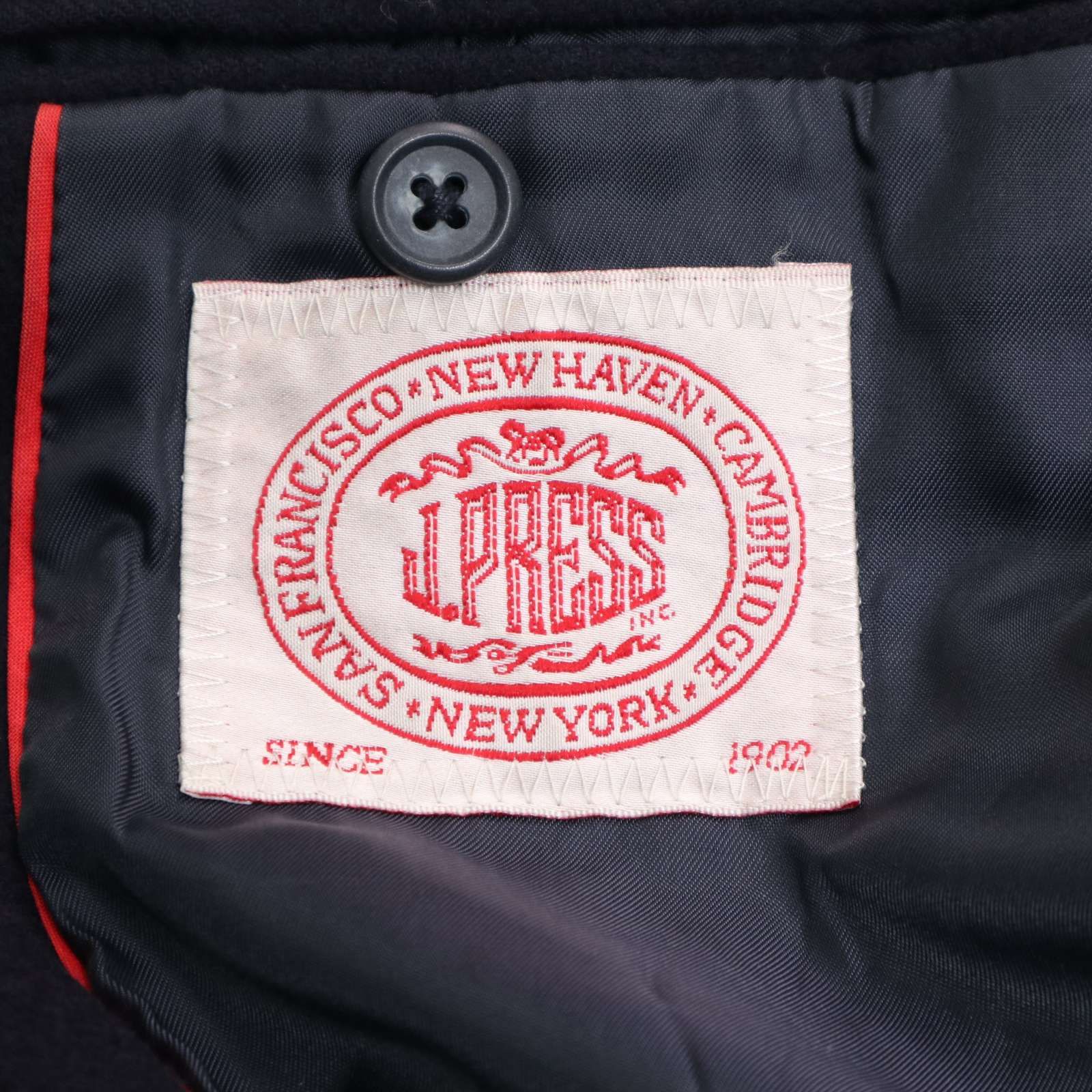 J.PRESS ジェイプレス 秋冬 刻印 金ボタン☆ ウール ブレザー