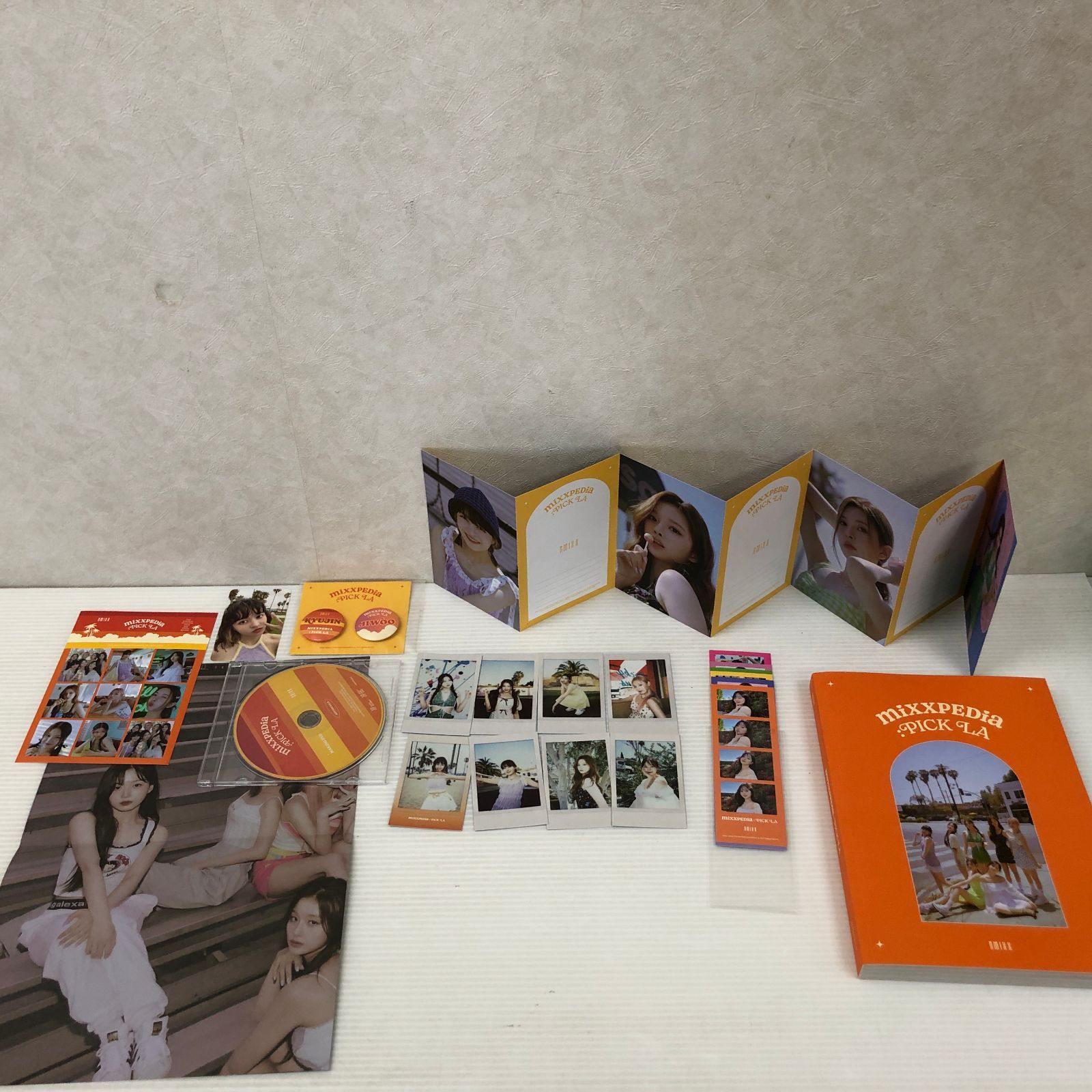 NMIXX mixxPEDIA 新品未開封 欠品あり】NMIXX miXXpedia PICK LA 1st Photobook グッズ DVD