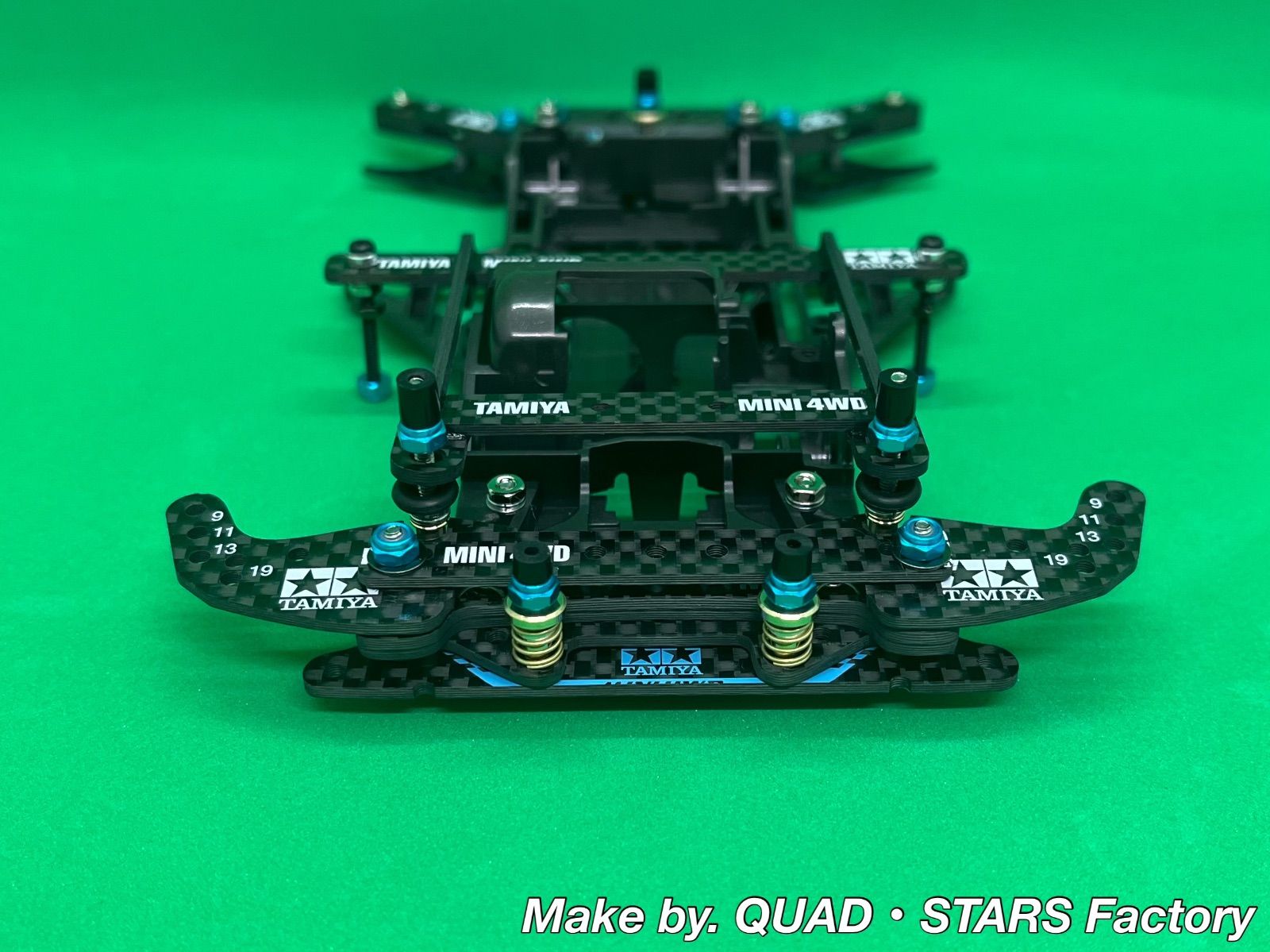 ミニ四駆・FM-Aシャーシ用】2軸ATピボットバンパー＋1軸リヤ