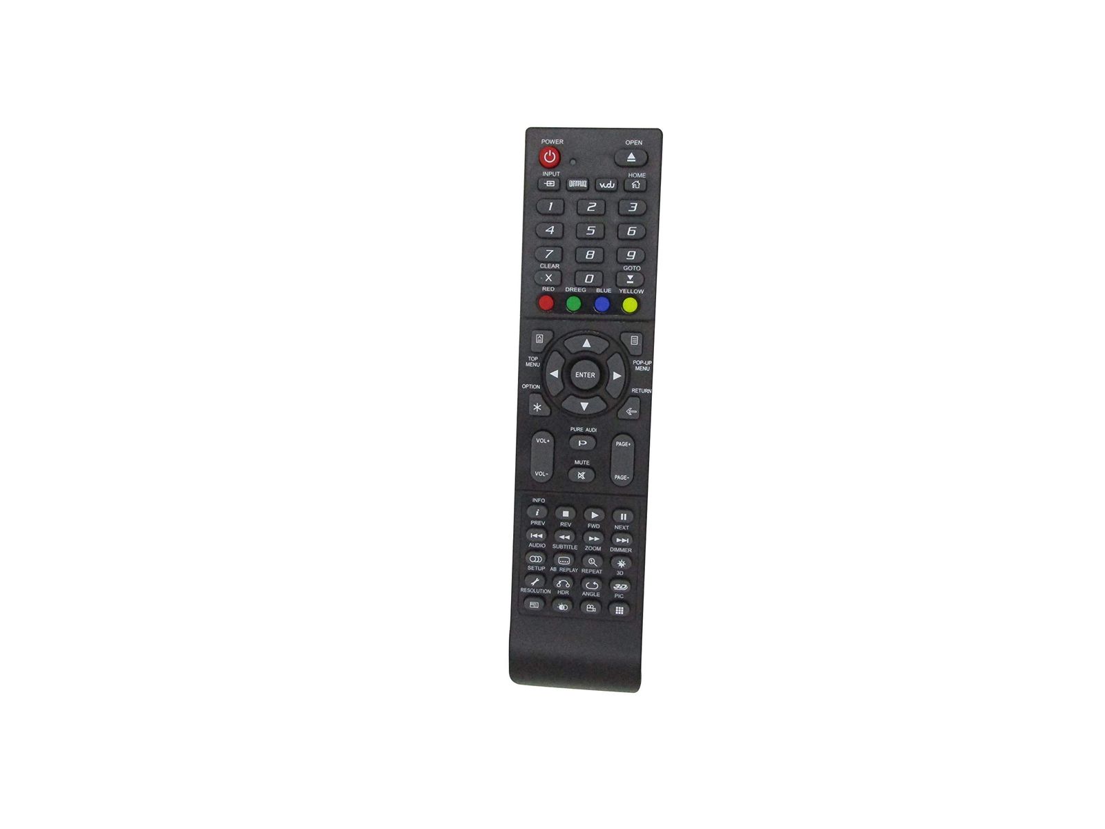 HCDZ 交換用リモコン Oppo BDP-105AU BDP-105 BDP-105EU BDP-105D BDP-103D3D BDP-103 BDP-103AU BDP-103EU Blu-ray BD DVDディスクプレーヤー用