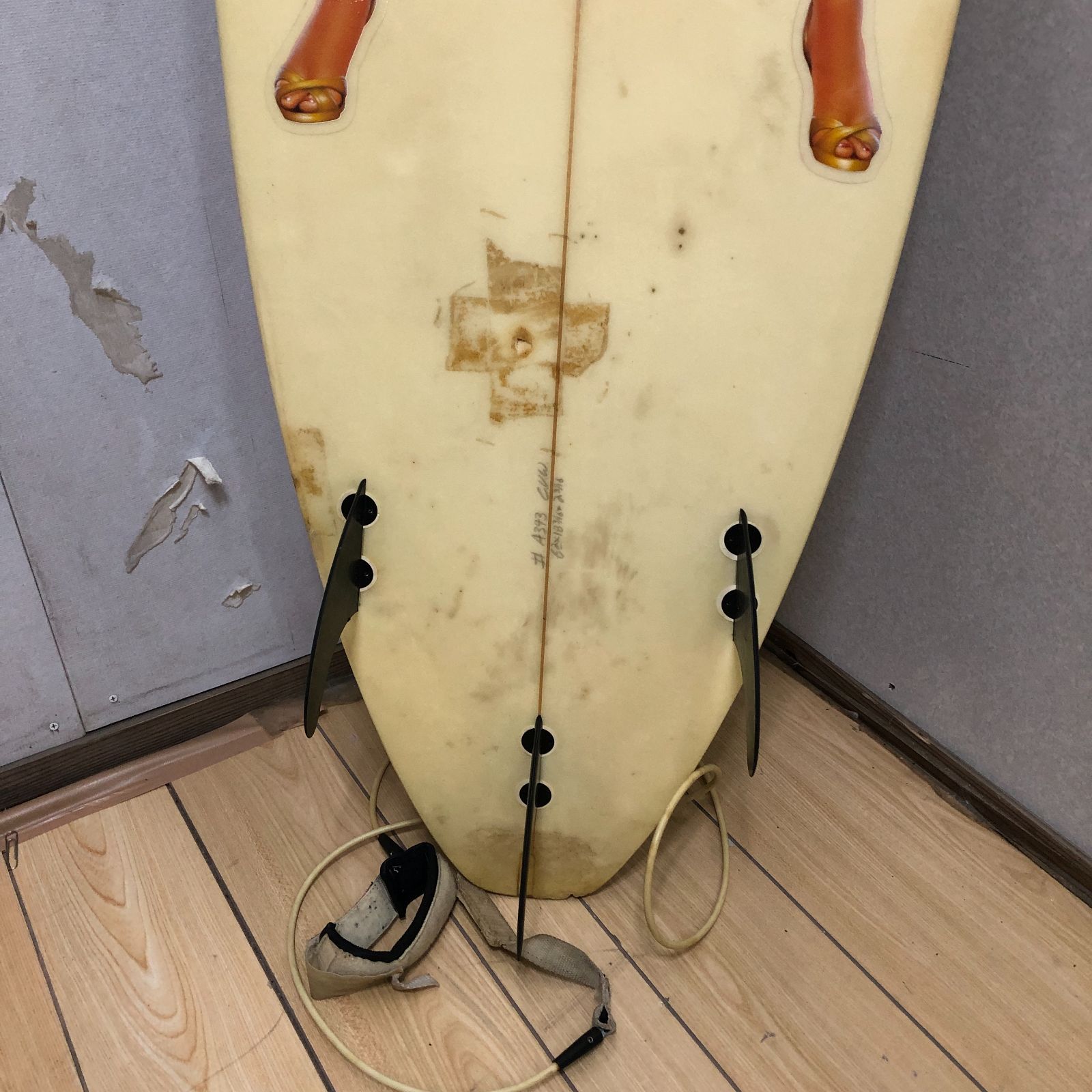 送料無料　Dick Brewer × STYX サーフボード 250731- Dick Brewer × STYX サーフボード 186cm ビンテージ アート