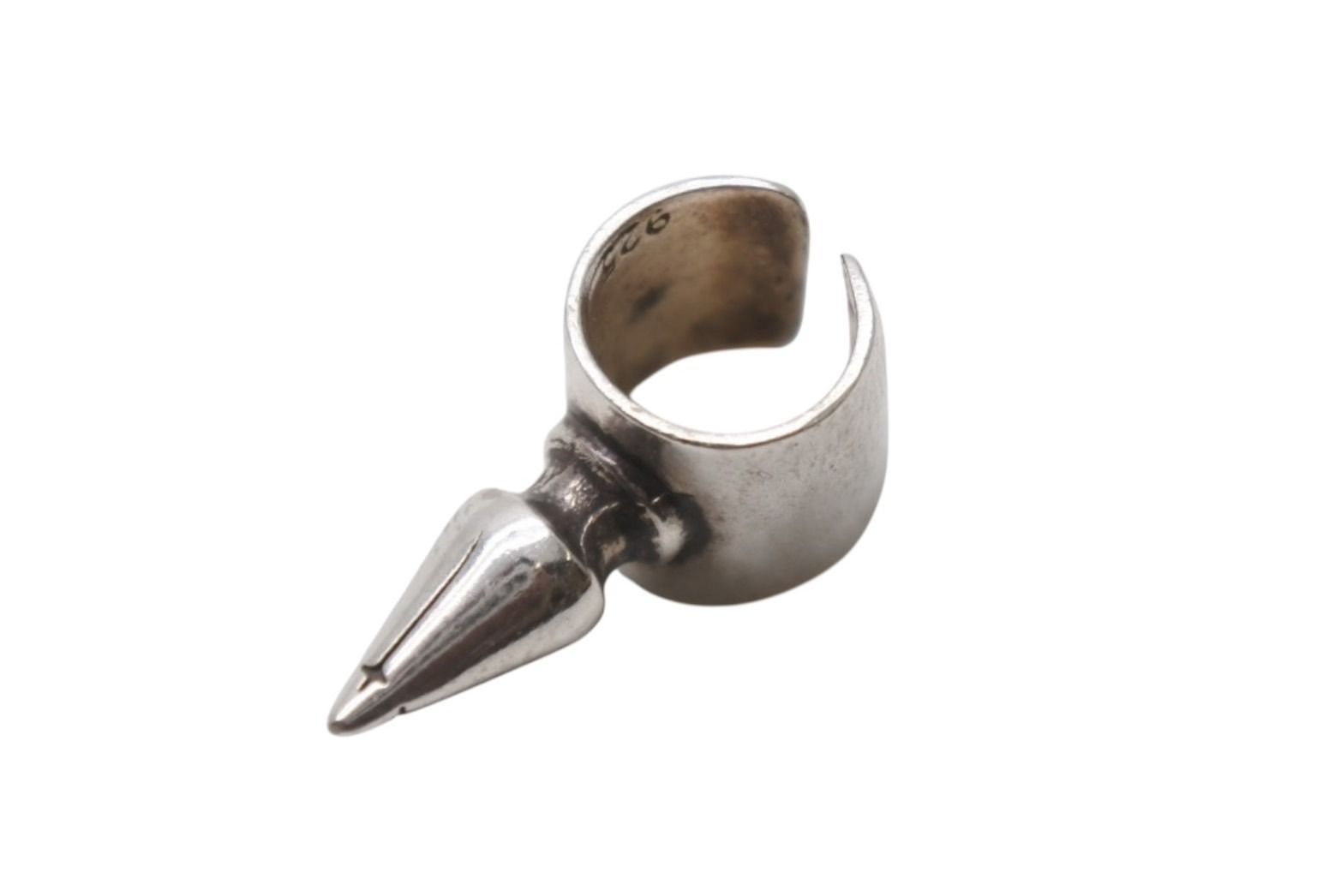 限定SALE開催中☆！ CHROME HEARTS クロムハーツ SPIKE スパイク イヤーカフ 重量約2.5g 2014|925刻印 RSクロス シルバー925 4b006242 全国送料無料！