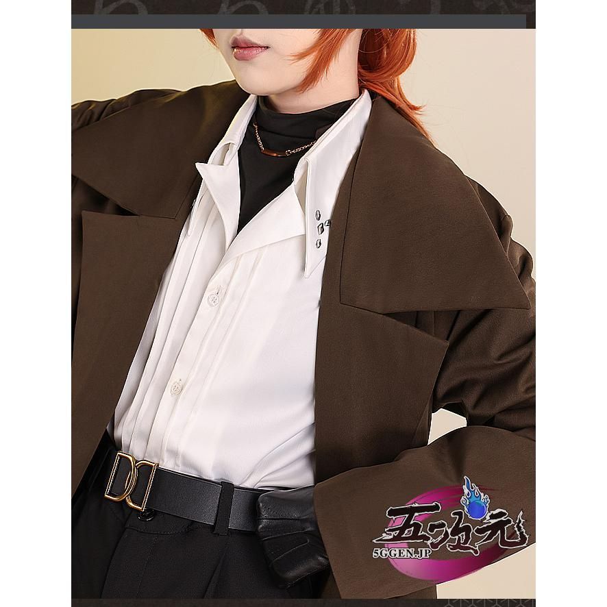 ハロウィン 三分妄想 文豪ストレイドッグス コスプレ 十周年 中原中也 衣装 ウィッグ 追加 BJ0930ML03 ハロウィン WWW_NOITHATQUANGTHANH_NET