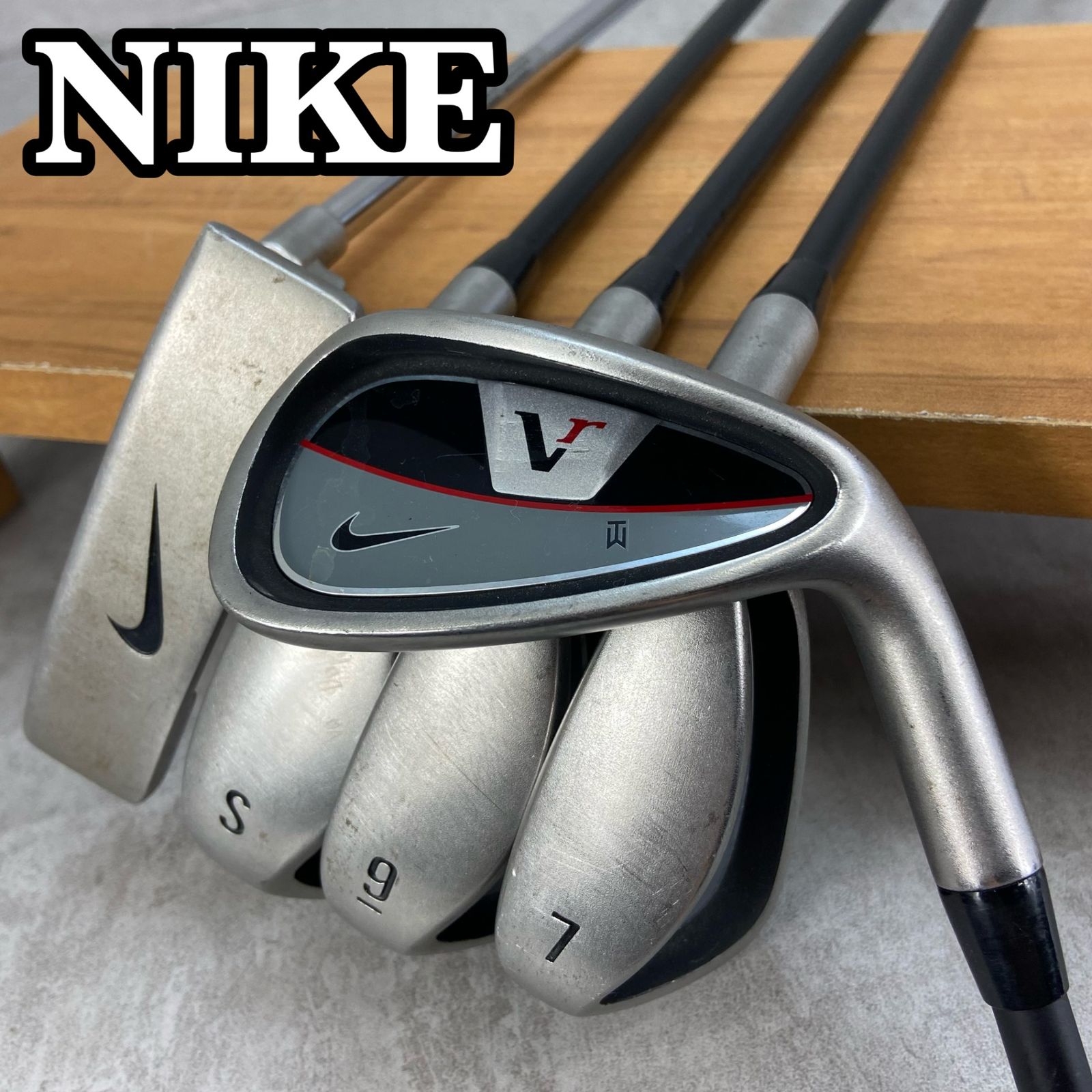 NIKE Vr タイガーウッズモデル ジュニアゴルフ アイアン パター セット