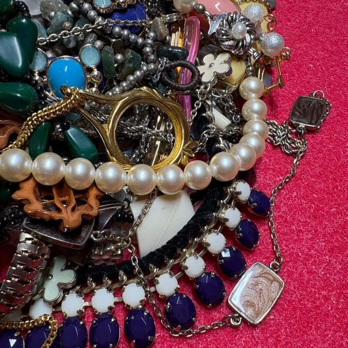 ③ 遺品整理　金　ゴールド　断捨離　まとめ　ネックレス　指輪　アクセサリー　大量 ✨500g超✨】 遺品整理 生前整理 アクセサリー 金 指輪