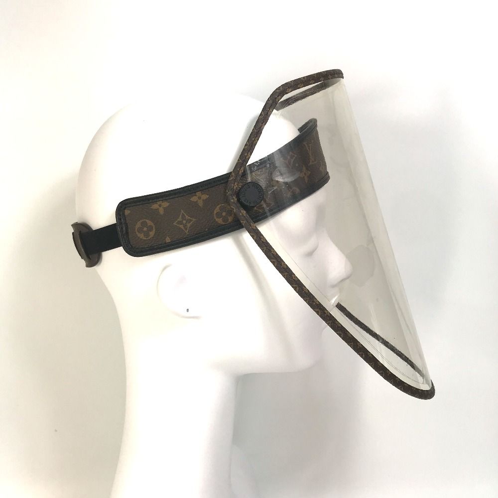 LOUIS VUITTON ルイヴィトン サンバイザー ビジェール LV シールド