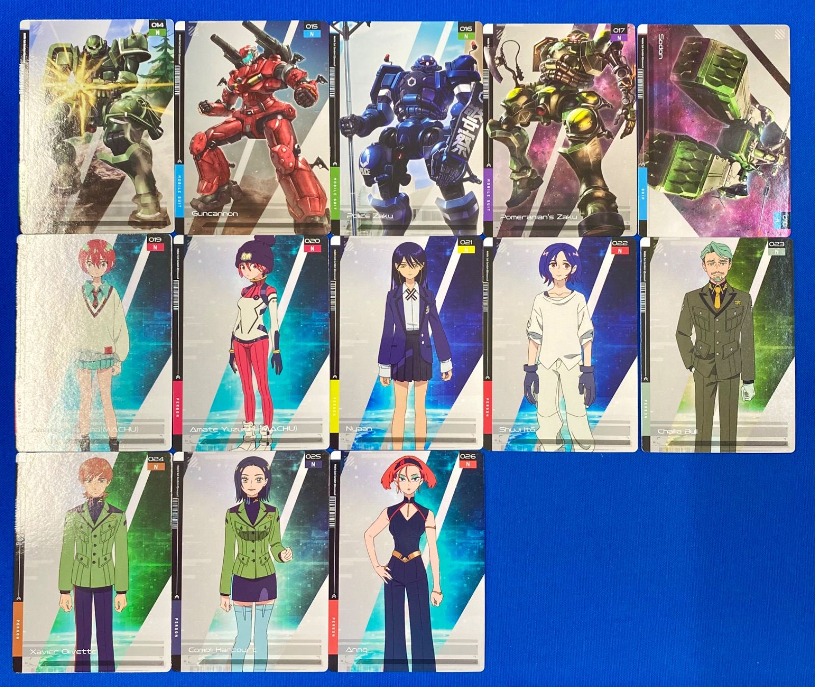 カードコレクション ジークアクス 25種セット【A3】 - メルカリ