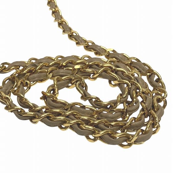 シャネル CHANEL マトラッセ フリンジ ベージュ ココマーク シャネル CHANEL マトラッセ フリンジ ベージュ ココマーク