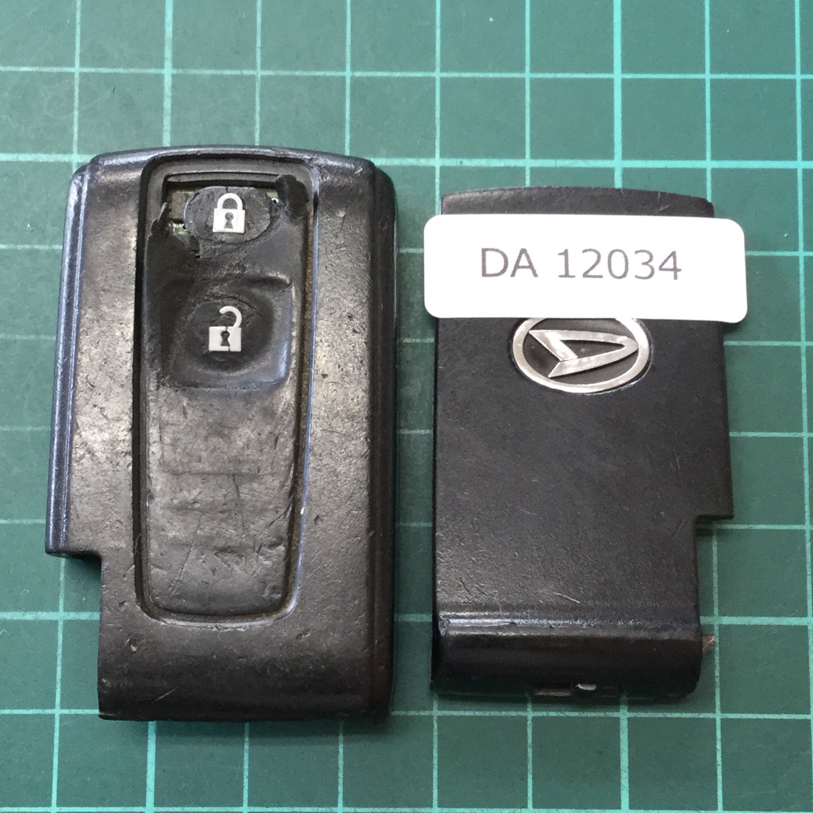 DA12034 ダイハツ B刻印 純正 スマートキー 2ボタン ムーヴ L175S タント L350S L375S ココア L675S ソニカ  L405S ミラ L275S キーレス