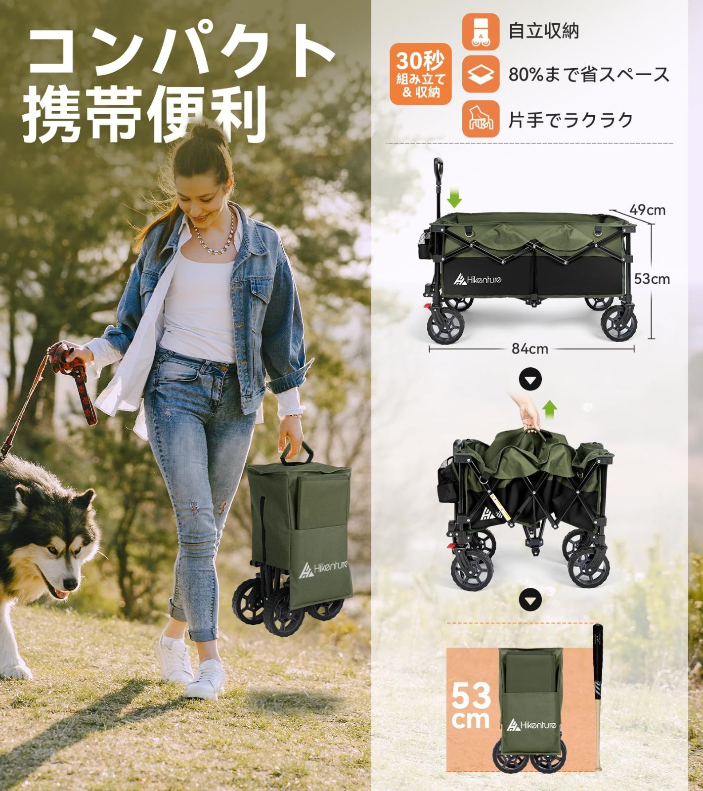 キッズキャリーカート 子どもが乗れるスーツケース Qbox 35L NYHGOXM