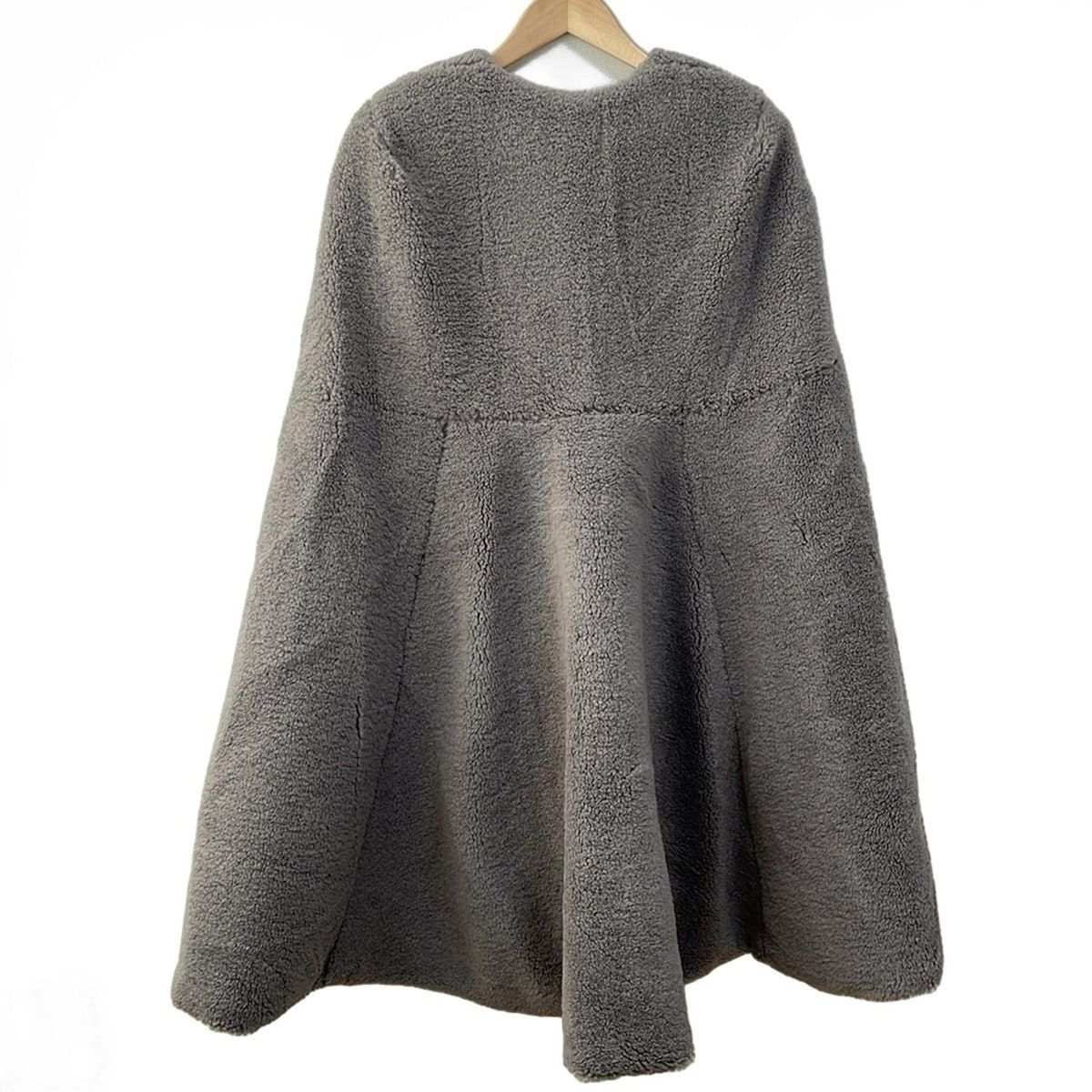 SEVEN TEN by MIHO KAWAHITO セブンテン バイミホカワヒト ポンチョ サイズS レディース - グレー 冬