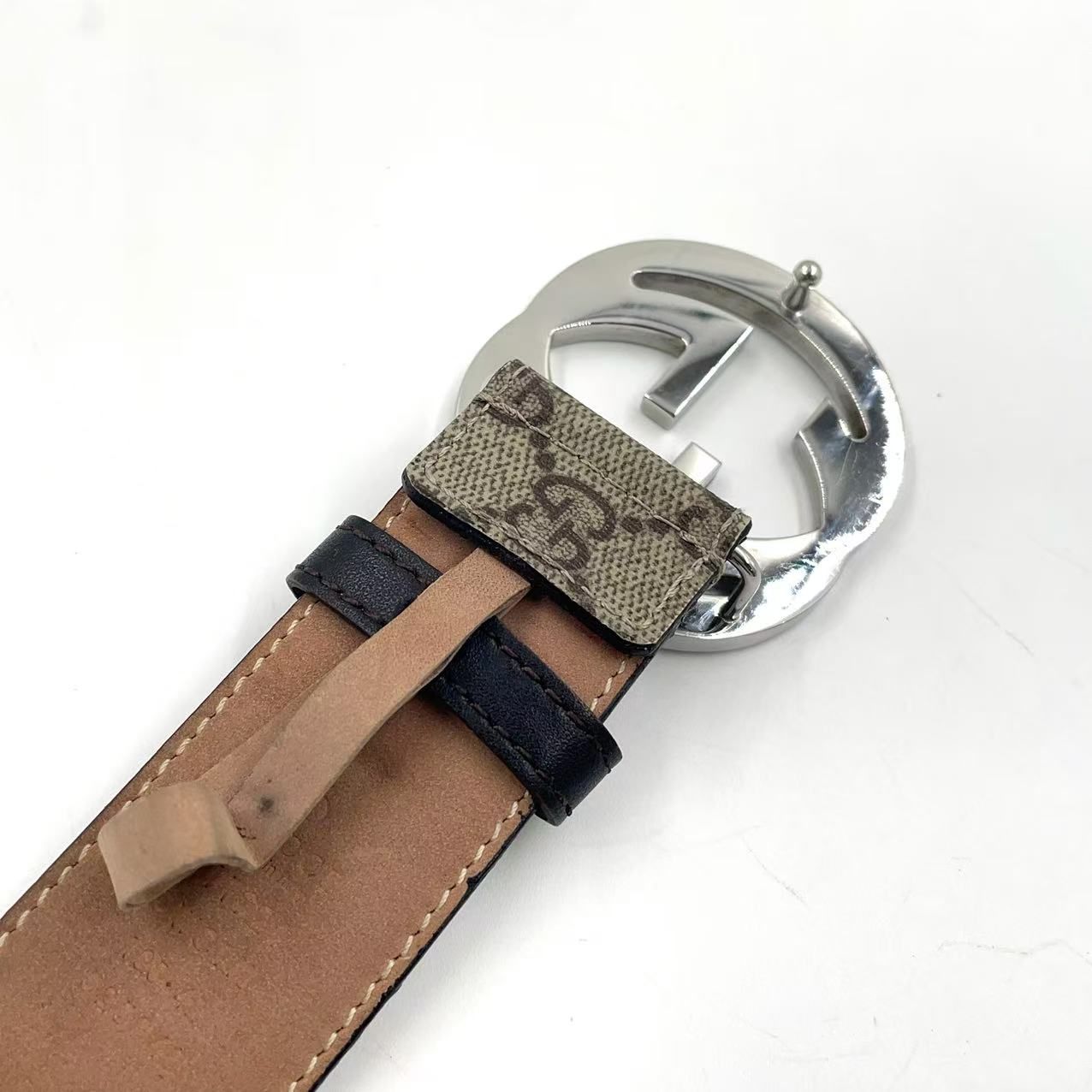 【極美品】グッチ ベルト インターロッキング GG キャンバス レザー ベージュ 楽天市場】GUCCI グッチ GGキャンバス インターロッキング G